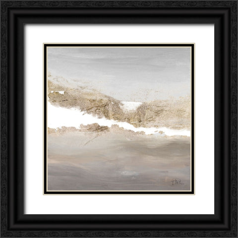Heavens And Mountains Meet Violet Black Ornate Wood Framed Art Print with Double Matting by Pinto, Patricia