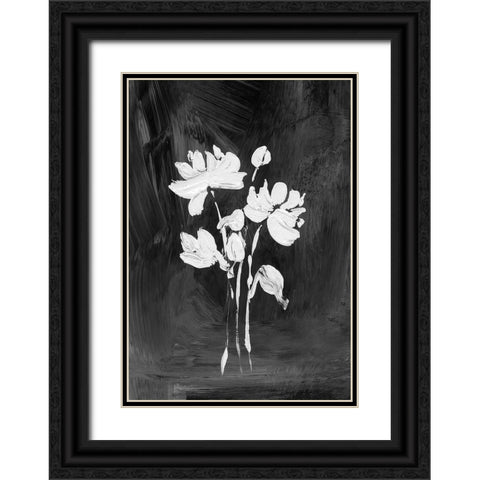 Devotion on Black II Black Ornate Wood Framed Art Print with Double Matting by Price, Lucille