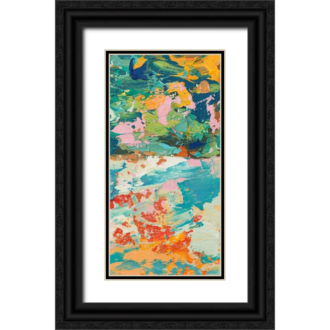 Mellow Sway II Black Ornate Wood Framed Art Print with Double Matting by Athas, Vas