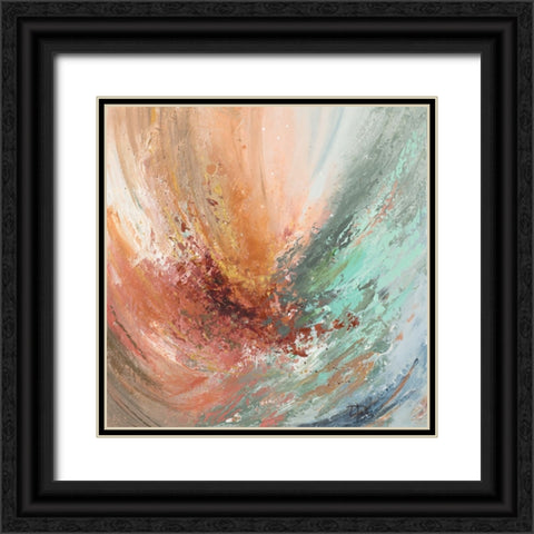 Free Spirit Black Ornate Wood Framed Art Print with Double Matting by Pinto, Patricia