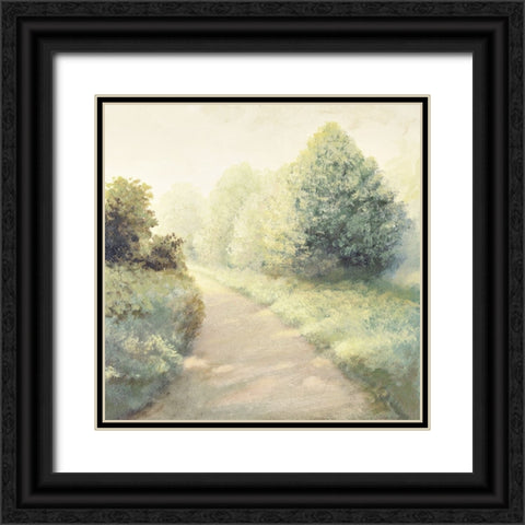 New Light Summer Road I Black Ornate Wood Framed Art Print with Double Matting by Marcon, Michael