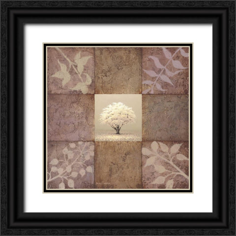 Gentle Radiance I Black Ornate Wood Framed Art Print with Double Matting by Marcon, Michael
