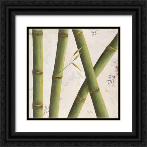 Bambosa Guadua III Black Ornate Wood Framed Art Print with Double Matting by Pinto, Patricia