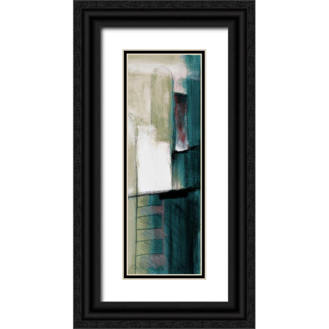 Night in the City I Black Ornate Wood Framed Art Print with Double Matting by Loreth, Lanie