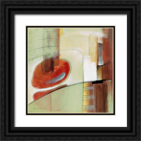 Afternoon in the City I Black Ornate Wood Framed Art Print with Double Matting by Loreth, Lanie