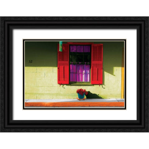 St. Augustine I Black Ornate Wood Framed Art Print with Double Matting by Mabat, Ynon