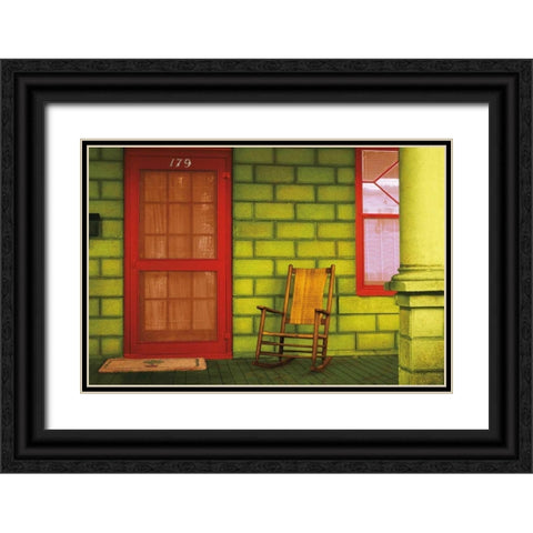 St. Augustine II Black Ornate Wood Framed Art Print with Double Matting by Mabat, Ynon
