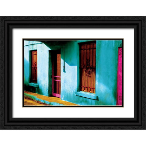 St. Augustine III Black Ornate Wood Framed Art Print with Double Matting by Mabat, Ynon