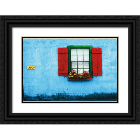 St. Augustine IV Black Ornate Wood Framed Art Print with Double Matting by Mabat, Ynon