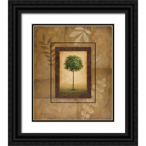 Brazil Nut Tree Black Ornate Wood Framed Art Print with Double Matting by Marcon, Michael