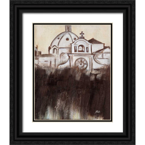 Old Cartagena IV Black Ornate Wood Framed Art Print with Double Matting by Pinto, Patricia