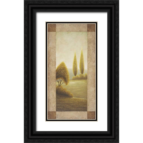 Beyond Elgin I Black Ornate Wood Framed Art Print with Double Matting by Marcon, Michael