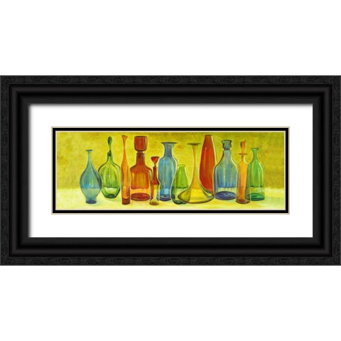 Murano Glass I Black Ornate Wood Framed Art Print with Double Matting by Pinto, Patricia