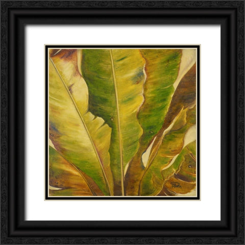 Uraba II Black Ornate Wood Framed Art Print with Double Matting by Pinto, Patricia