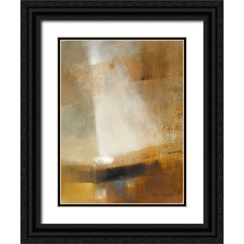 On Misty Waters II Black Ornate Wood Framed Art Print with Double Matting by Loreth, Lanie