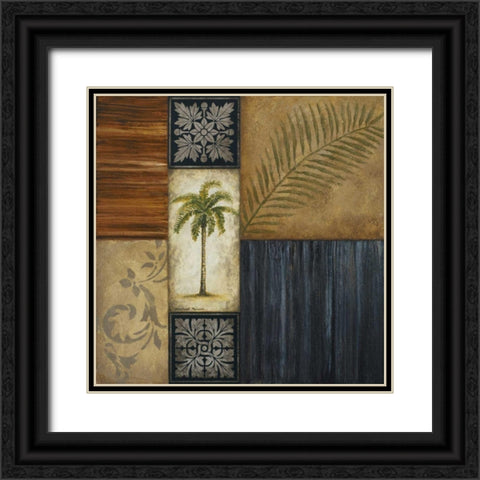 Anguilla Black Ornate Wood Framed Art Print with Double Matting by Marcon, Michael