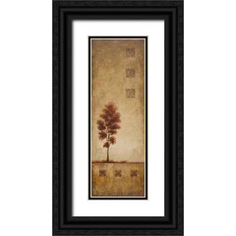 Chippewa Tree I Black Ornate Wood Framed Art Print with Double Matting by Marcon, Michael