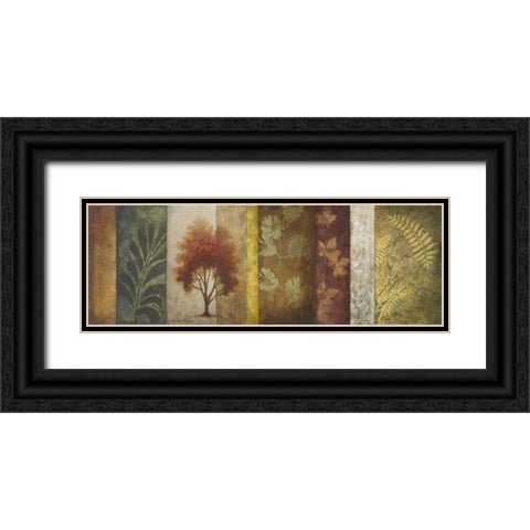 October Changes I Black Ornate Wood Framed Art Print with Double Matting by Marcon, Michael