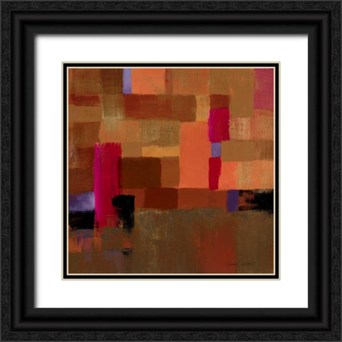 Voluminous I Black Ornate Wood Framed Art Print with Double Matting by Loreth, Lanie