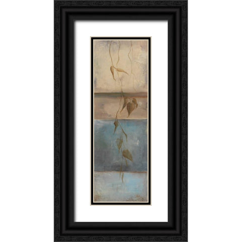 Meditation IV Black Ornate Wood Framed Art Print with Double Matting by Pinto, Patricia