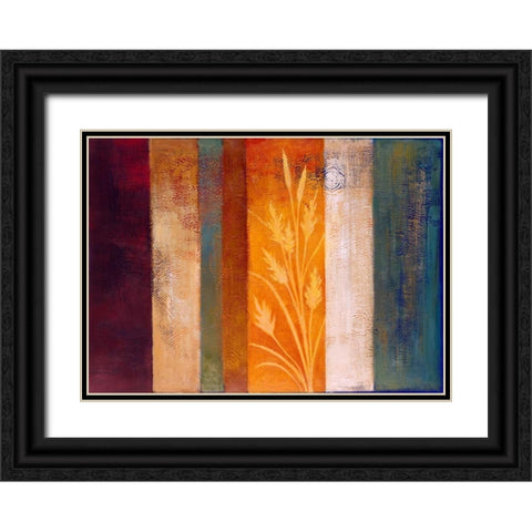 Spice II Black Ornate Wood Framed Art Print with Double Matting by Rhyan, Vivien