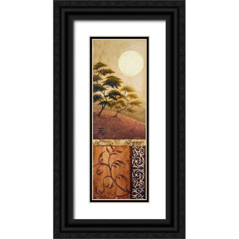 October in the East I Black Ornate Wood Framed Art Print with Double Matting by Marcon, Michael