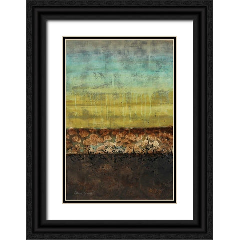 Subterranean II Black Ornate Wood Framed Art Print with Double Matting by Loreth, Lanie