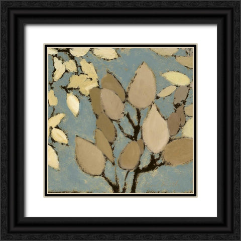 Spring Square I Black Ornate Wood Framed Art Print with Double Matting by Loreth, Lanie