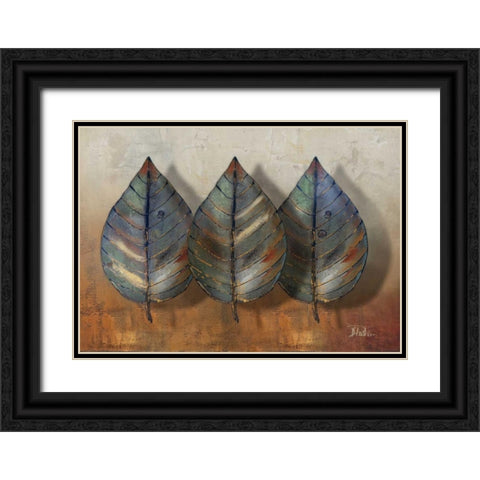 Three Amigos II Black Ornate Wood Framed Art Print with Double Matting by Pinto, Patricia