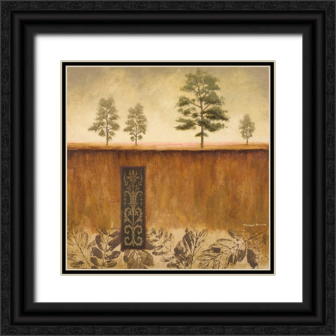 Fairhaven I Black Ornate Wood Framed Art Print with Double Matting by Marcon, Michael