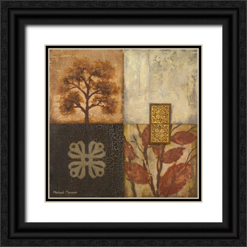 The Fall II Black Ornate Wood Framed Art Print with Double Matting by Marcon, Michael