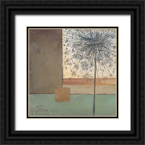 Glamour I Black Ornate Wood Framed Art Print with Double Matting by Pinto, Patricia