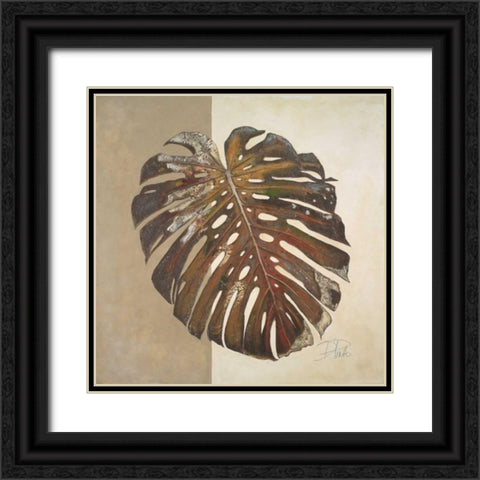 Two Tone Balazo II Black Ornate Wood Framed Art Print with Double Matting by Pinto, Patricia