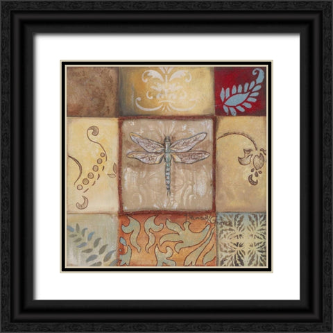 Pond Life II Black Ornate Wood Framed Art Print with Double Matting by Hakimipour-Ritter