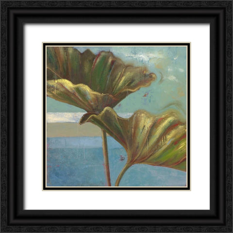 Blue Dream II Black Ornate Wood Framed Art Print with Double Matting by Pinto, Patricia