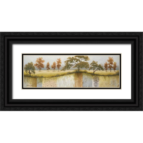The End of a Winter II Black Ornate Wood Framed Art Print with Double Matting by Marcon, Michael