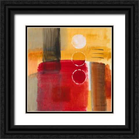 City Night Lights II Black Ornate Wood Framed Art Print with Double Matting by Loreth, Lanie