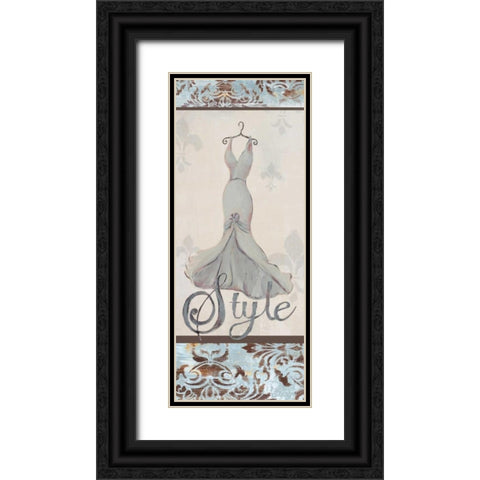 Style Black Ornate Wood Framed Art Print with Double Matting by Hakimipour-Ritter