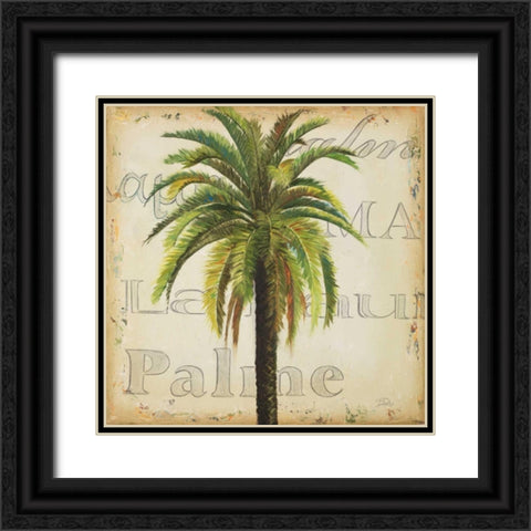 La Palma III Black Ornate Wood Framed Art Print with Double Matting by Pinto, Patricia
