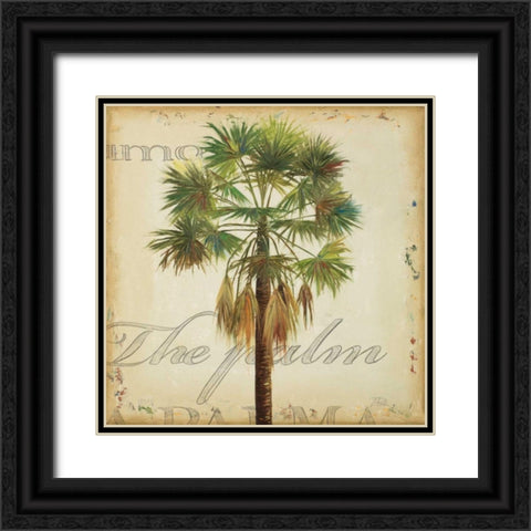 La Palma IV Black Ornate Wood Framed Art Print with Double Matting by Pinto, Patricia