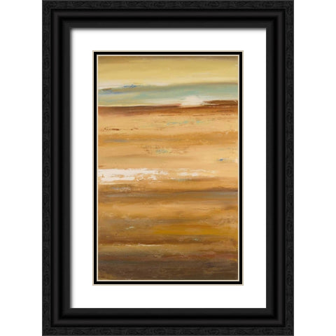 Sunrise I Black Ornate Wood Framed Art Print with Double Matting by Pinto, Patricia