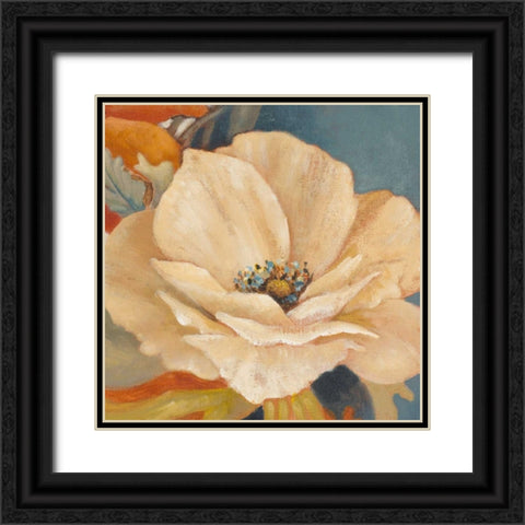 In Full Bloom II Black Ornate Wood Framed Art Print with Double Matting by Loreth, Lanie