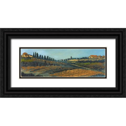 Italy I Black Ornate Wood Framed Art Print with Double Matting by Kingsley