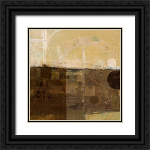 Theory II Black Ornate Wood Framed Art Print with Double Matting by Kingsley