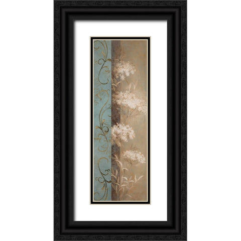 Delicate Beauty in Blue III Black Ornate Wood Framed Art Print with Double Matting by Loreth, Lanie