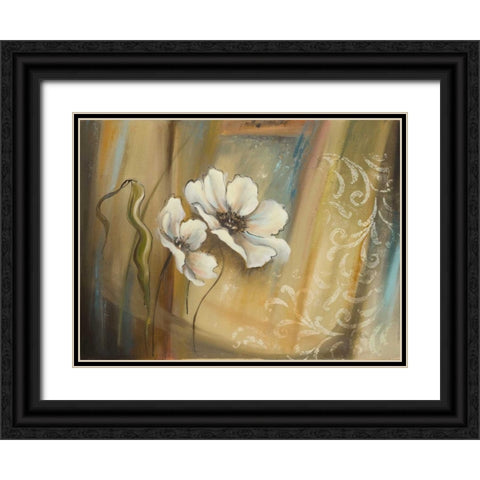 Plantation II Black Ornate Wood Framed Art Print with Double Matting by Pinto, Patricia