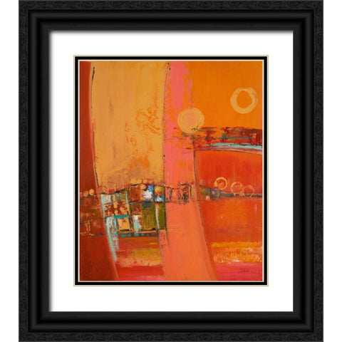 Sky of Many Suns II Black Ornate Wood Framed Art Print with Double Matting by Pinto, Patricia