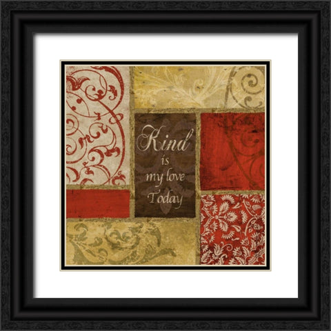 Kind Black Ornate Wood Framed Art Print with Double Matting by Spaeth, John