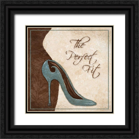 The Perfect Fit Black Ornate Wood Framed Art Print with Double Matting by Ritter, Gina