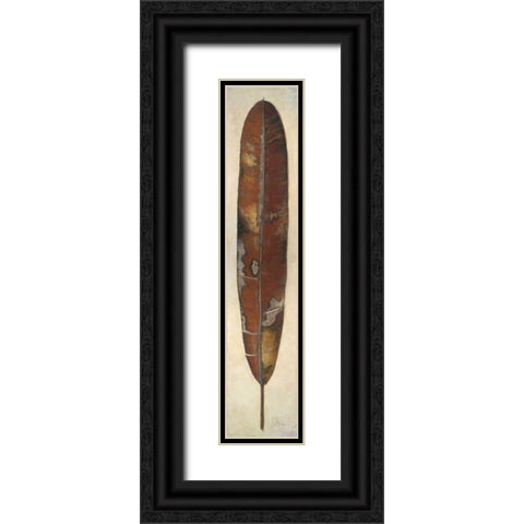 Bird of Paradise II Black Ornate Wood Framed Art Print with Double Matting by Pinto, Patricia